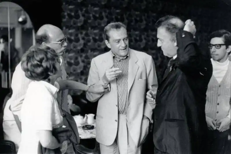 luchino  visconti federico fellini