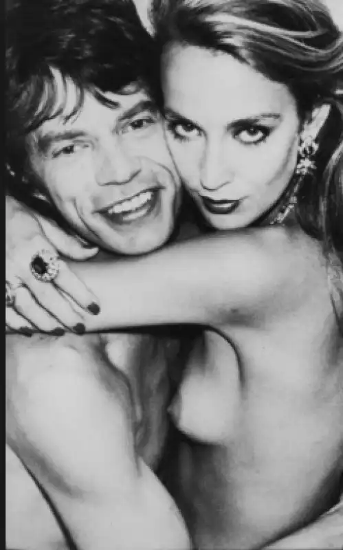 mick jagger e jerry hall