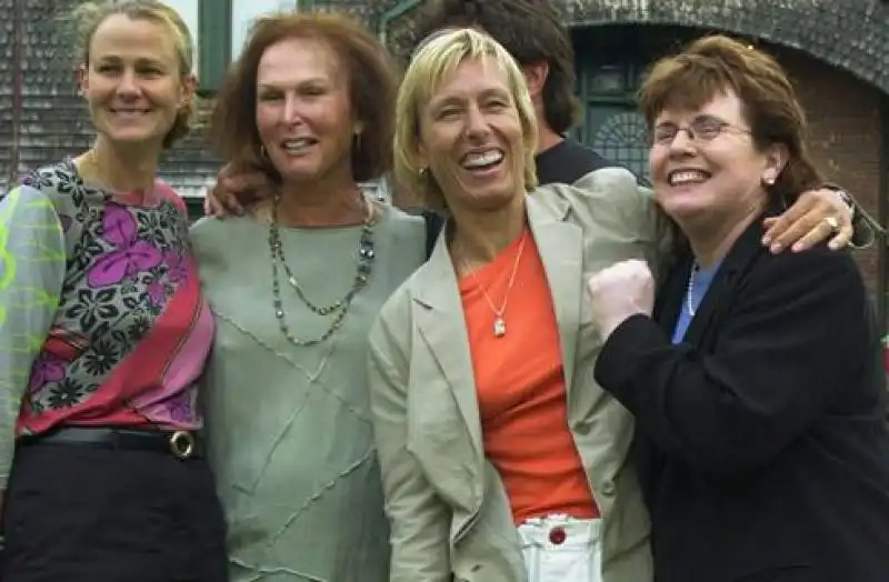 NAVRATILOVA RICHARDS BILLIE JEAN KING