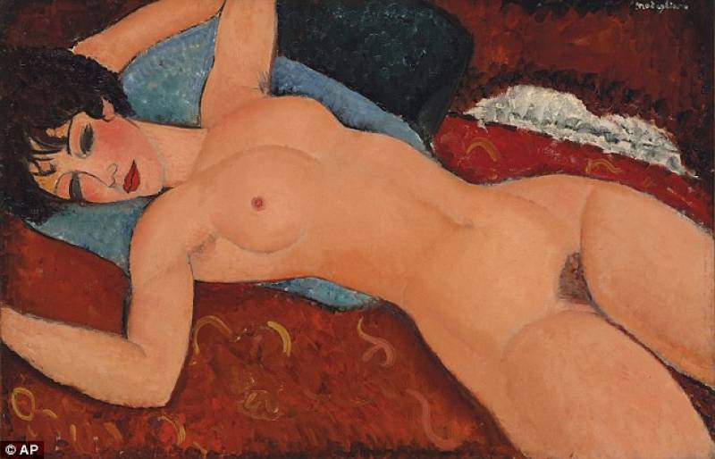 nu couche modigliani