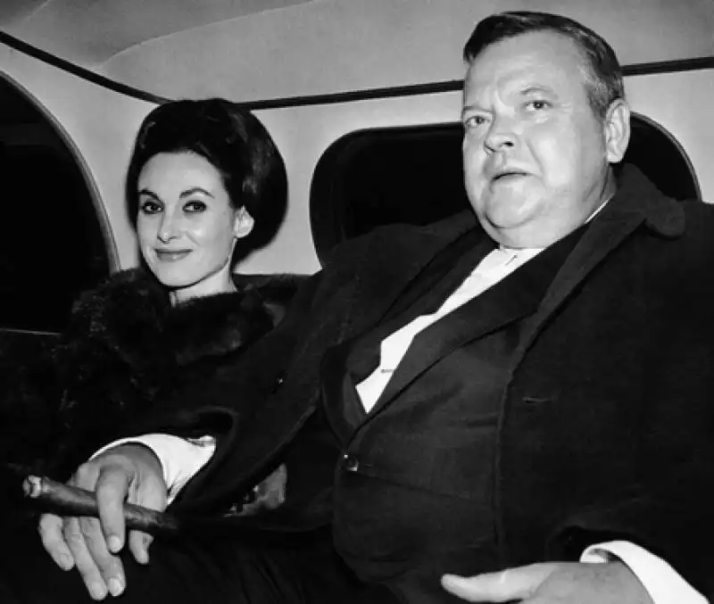 paola mori e orson welles