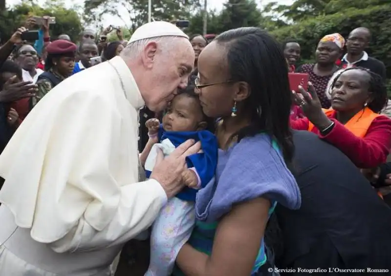 papa francesco bergoglio a nairobi  2