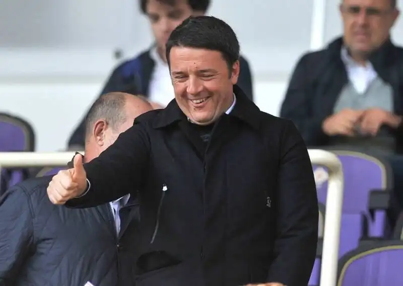 renzi  allo stadio 41