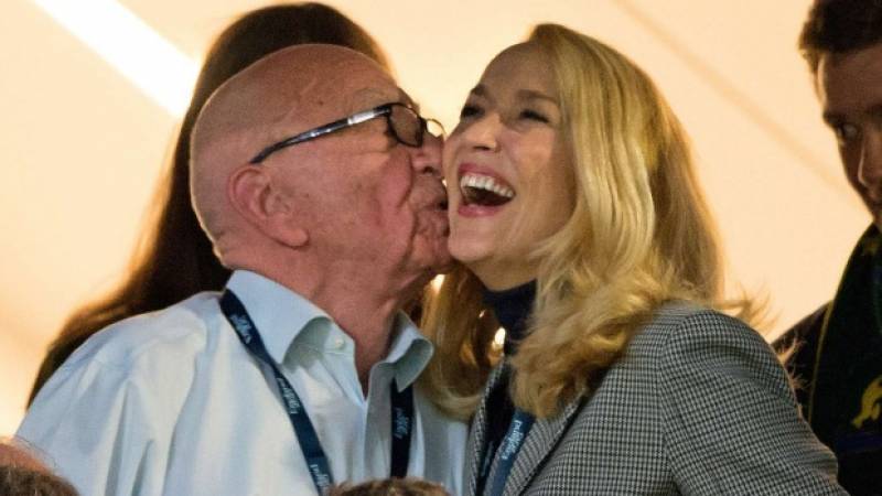 rupert murdoch e jerry hall 7