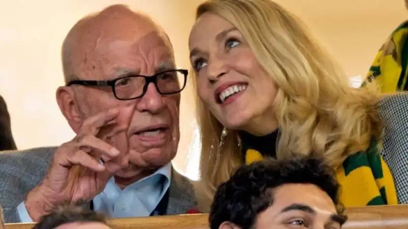 rupert murdoch e jerry hall  8