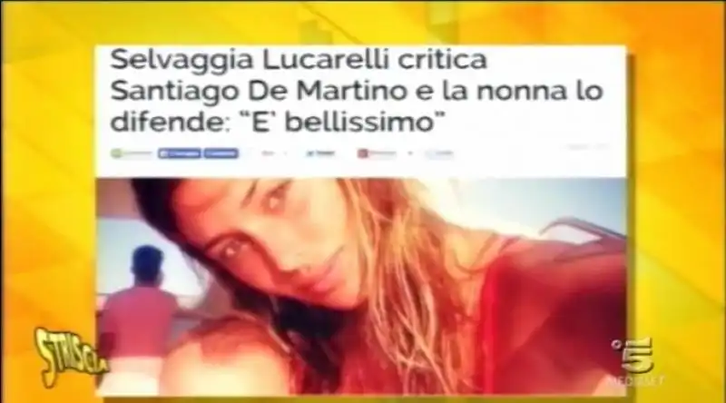 SELVAGGIA LUCARELLI CONTRO BELEN RODRIGUEZ