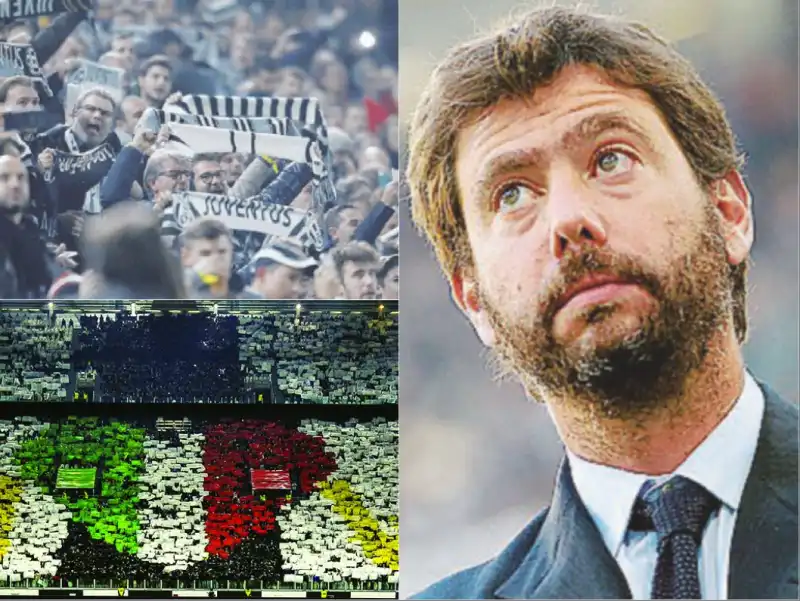 ANDREA AGNELLI JUVENTUS STADIUM