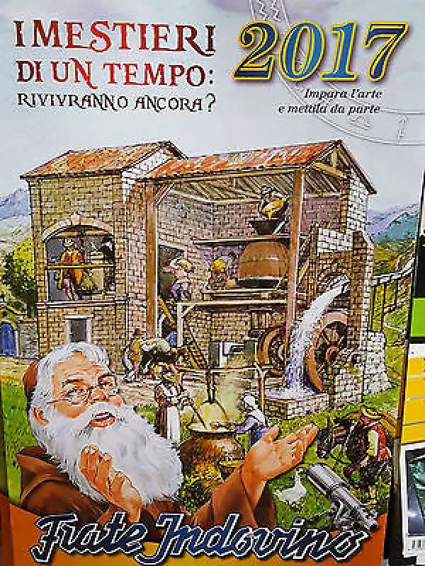 CALENDARIO FRATE INDOVINO 2017