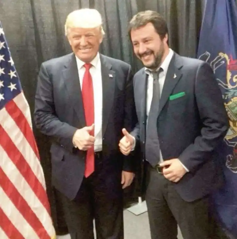 donald trump matteo salvini