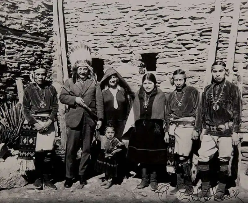 einstein con indiani 1922