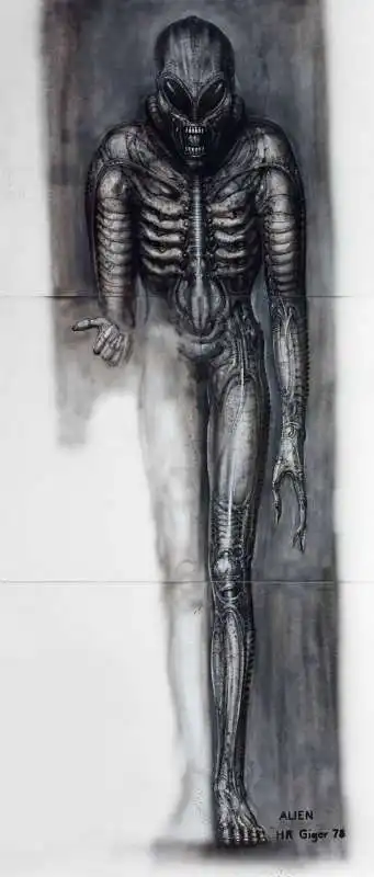 giger disegno alien