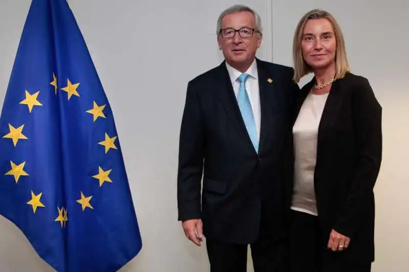 Juncker Mogherini