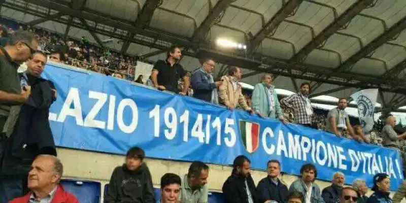 lazio 1914 scudetto negato