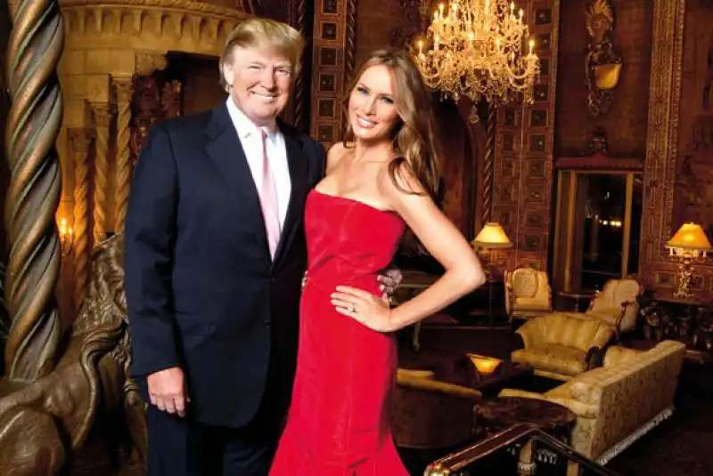 MELANIA E DONALD TRUMP