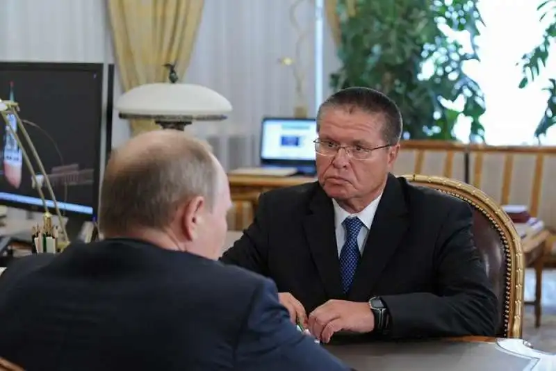 Putin e Alexey Ulyukaev  