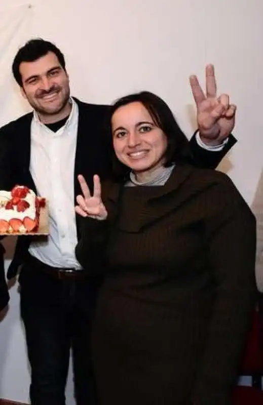 Riccardo Nuti e Claudia Mannino 