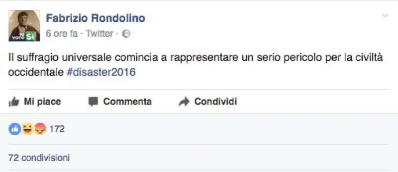 RONDOLINO COMMENTA LA VITTORIA DI TRUMP