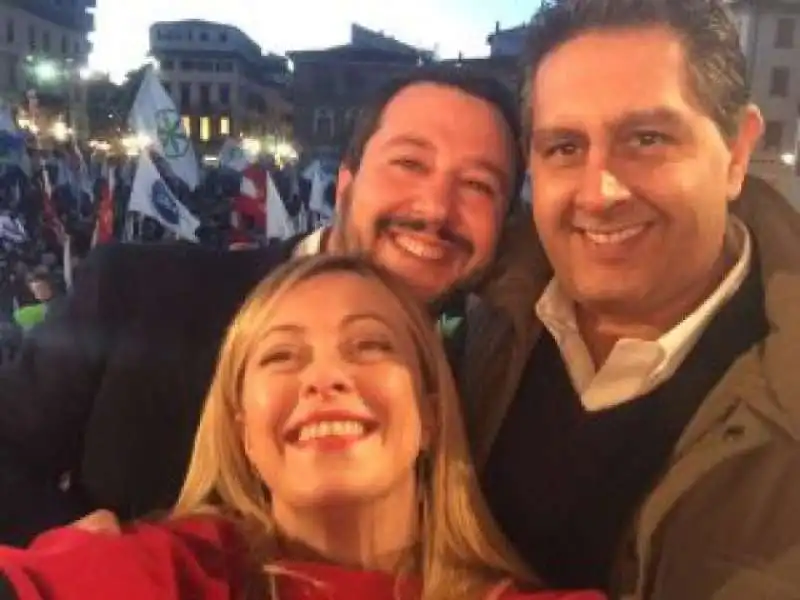 SALVINI MELONI TOTI