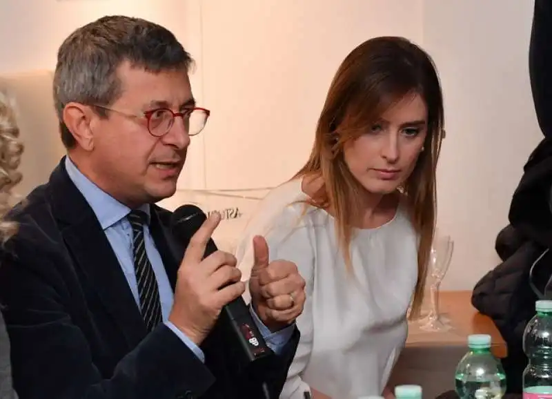 sergio lo giudice e maria elena boschi