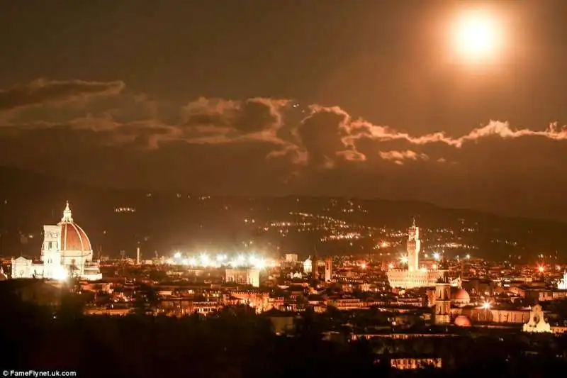 superluna a firenze