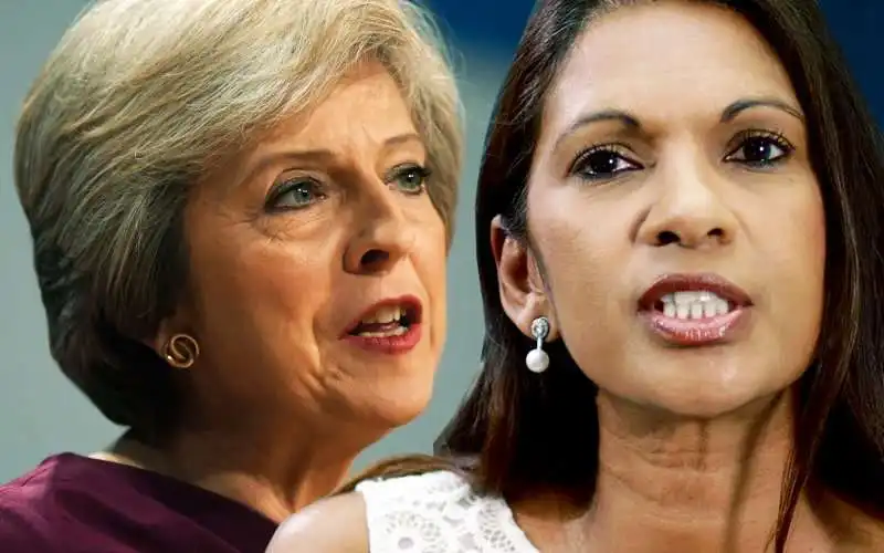 THERESA MAY GINA MILLER