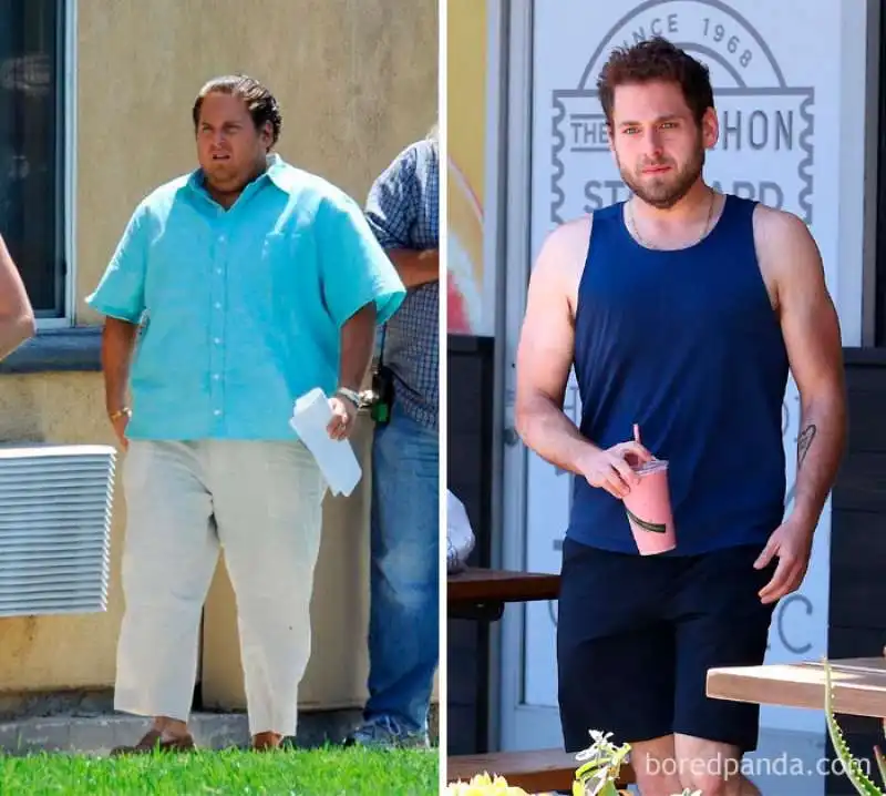 anche jonah hill si e rimesso in forma