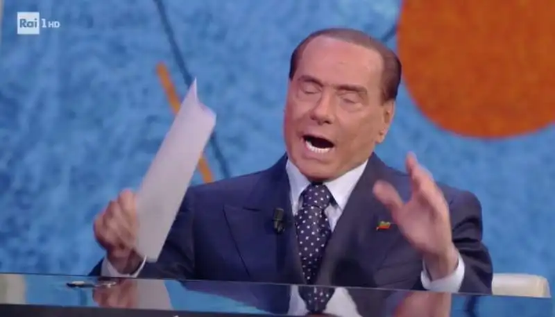 berlusconi da fazio  