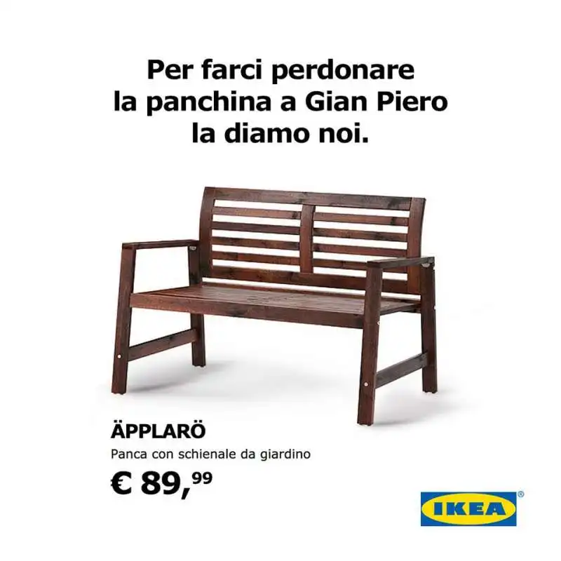 CAMPAGNA IKEA SU ITALIA SVEZIA E GIAMPIERO VENTURA