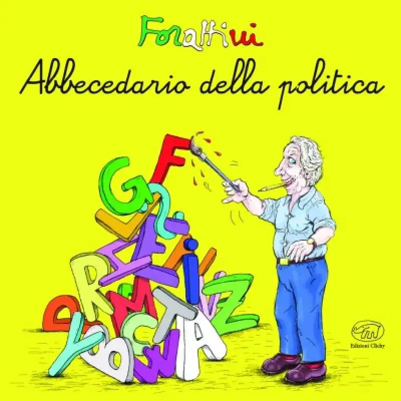 copertina del libro di giorgio forattini