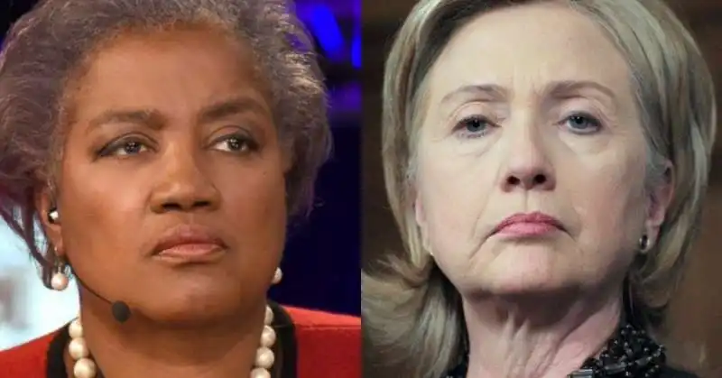 donna brazile hillary clinton