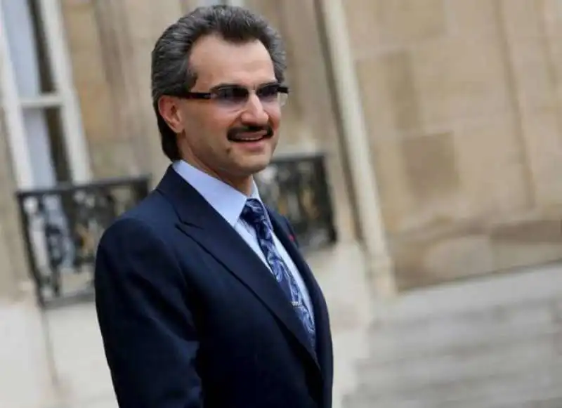 Il principe miliardario saudita Alwaleed bin Talal