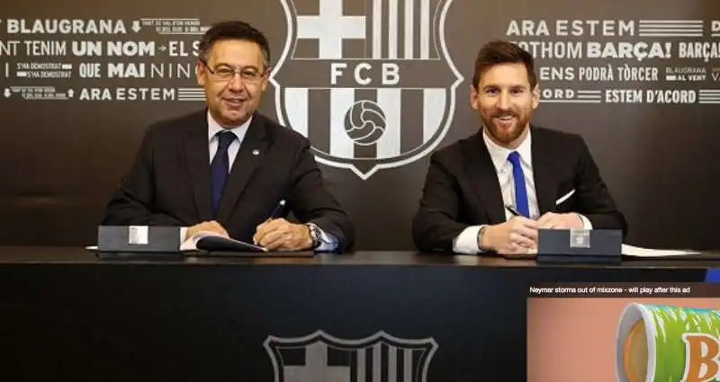 LEO MESSI E BARTOMEU