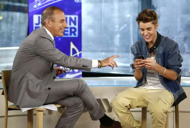 matt lauer justin bieber