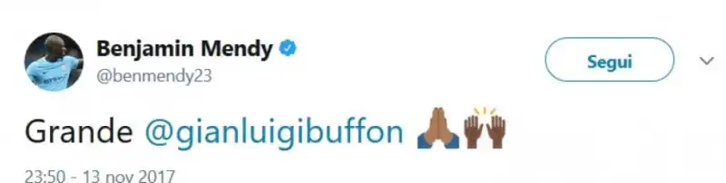 mendy su buffon