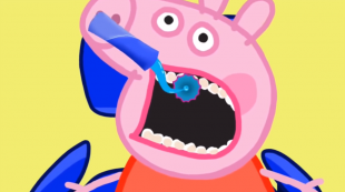 peppa pig dal dentista