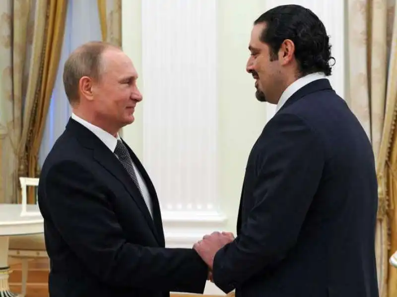 PUTIN E SAAD HARIRI