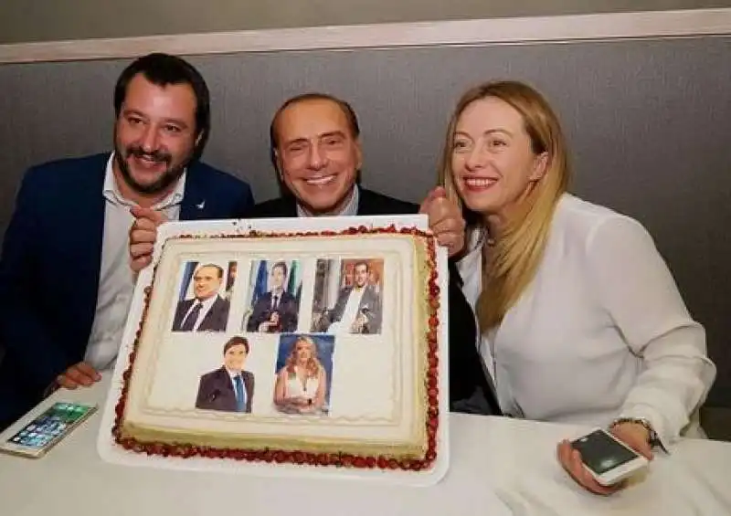 SALVINI BERLUSCONI MELONI