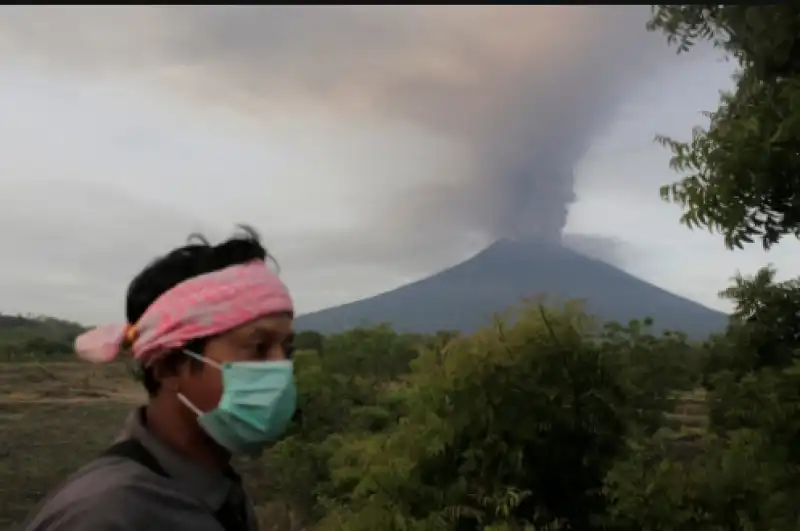 vulcano agung