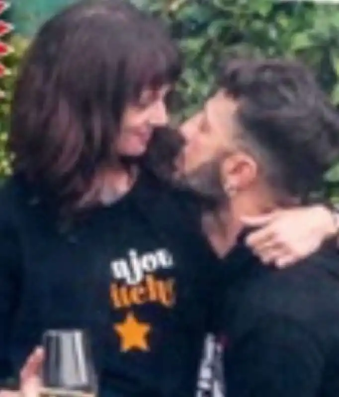 ASIA ARGENTO E FABRIZIO CORONA