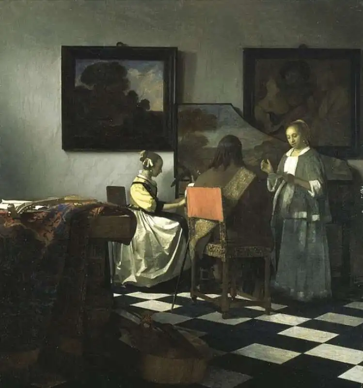 ‘concerto a tre’ di vermeer 