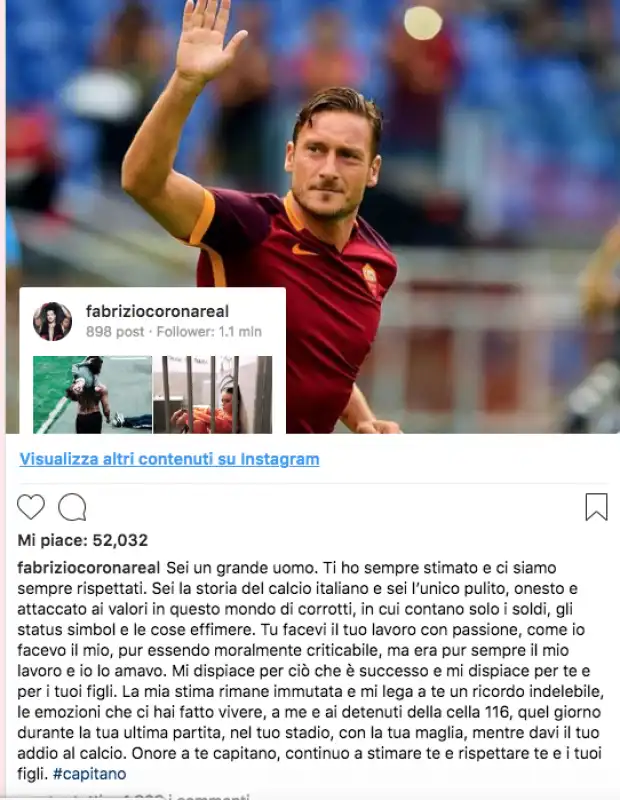 corona totti