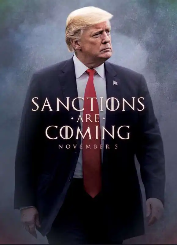 DONALD TRUMP SANCTIONS ARE COMING