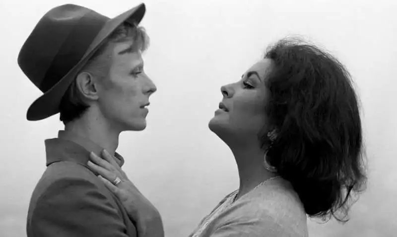 elizabeth taylor e david bowie