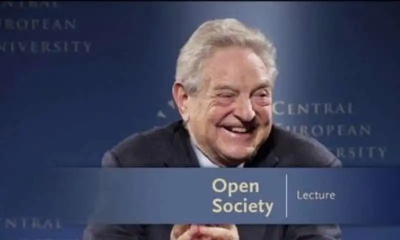 GEORGE SOROS E LA OPEN SOCIETY