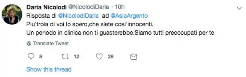 i tweet di daria nicolodi 3