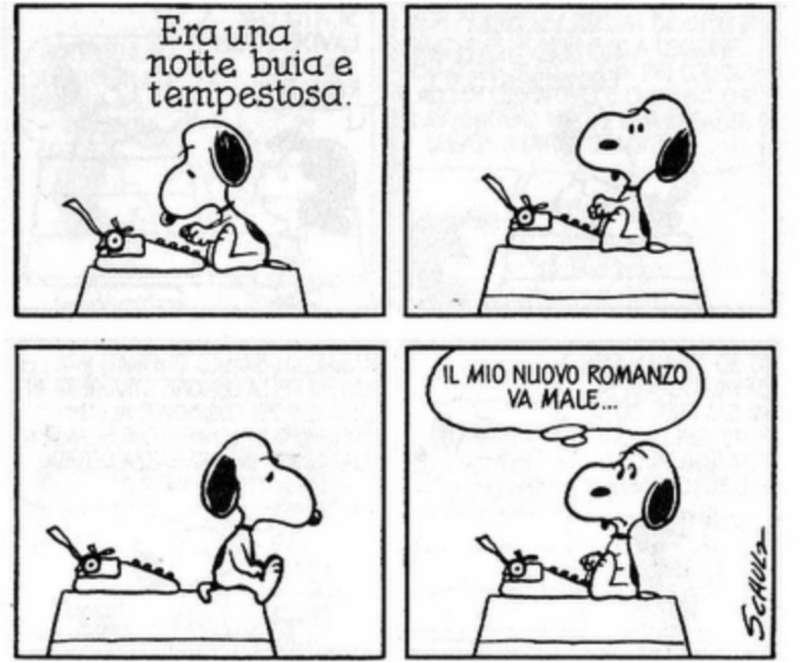 incipit snoopy