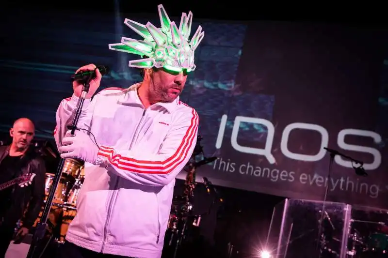 iqos 3 evento jamiroquai live 11