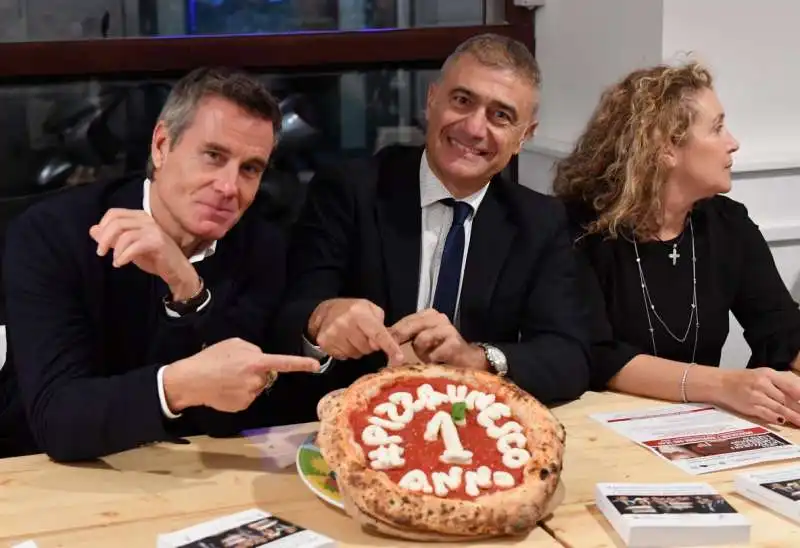 jimmy ghione alfonso pecoraro scanio e alessandra pesce