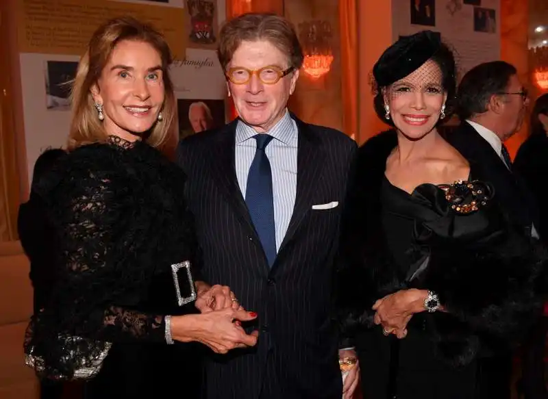 l ambasciatore michael h gerdts con la moglie stefania e marisela federici