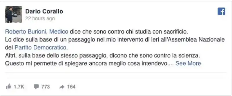 LA POLEMICA TRA DARIO CORALLO E ROBERTO BURIONI